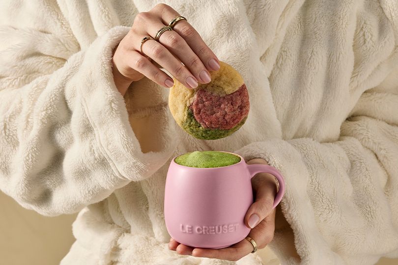 Strawberry, Pistachio and Vanilla Cookies